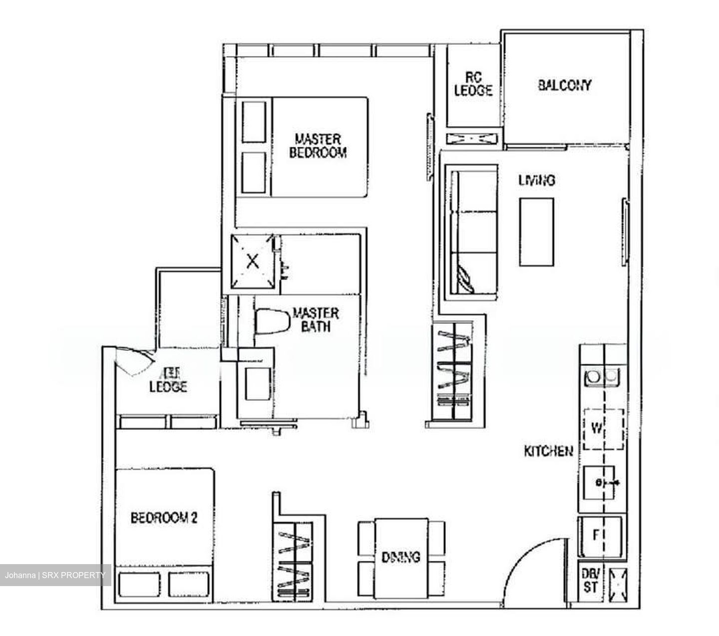 Sims Urban Oasis (D14), Condominium #557947211